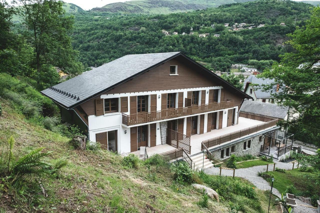 Au Chalet Des Quatre Saisons 阿克斯莱泰尔姆 外观 照片