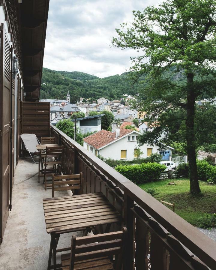 Au Chalet Des Quatre Saisons 阿克斯莱泰尔姆 外观 照片