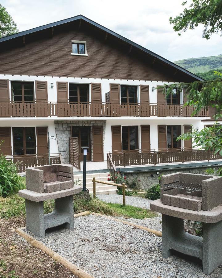 Au Chalet Des Quatre Saisons 阿克斯莱泰尔姆 外观 照片